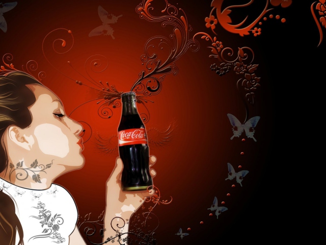 Das I Like Coca-Cola Wallpaper 640x480