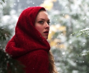 Das Amanda Seyfried In Red Riding Hood Wallpaper 176x144