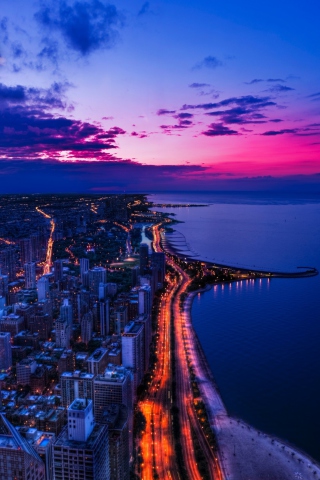 Chicago Sunset screenshot #1 320x480