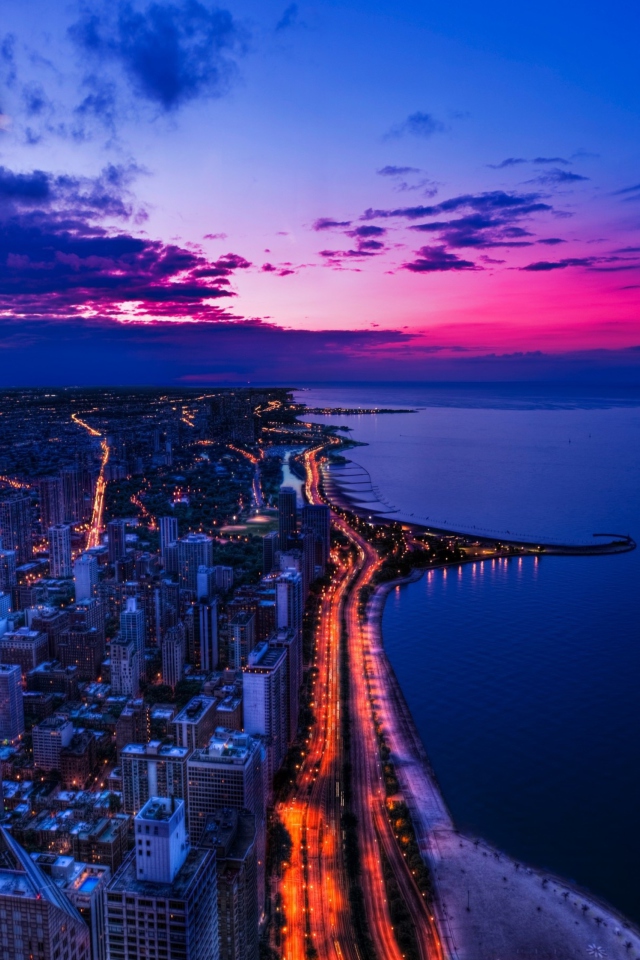 Chicago Sunset screenshot #1 640x960
