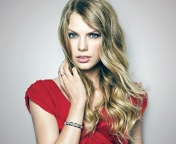 Das Taylor Swift Posh Portrait Wallpaper 176x144