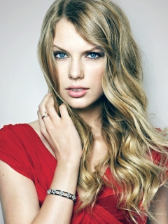 Taylor Swift Posh Portrait wallpaper 240x320