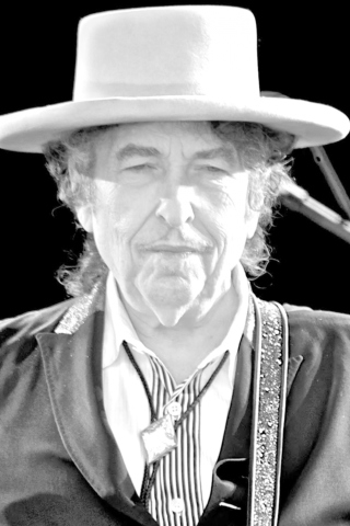 Fondo de pantalla Bob Dylan 320x480