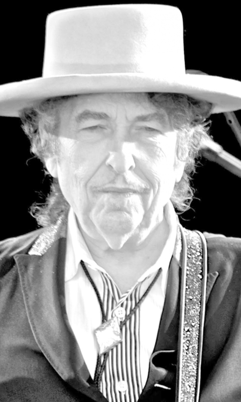 Fondo de pantalla Bob Dylan 480x800