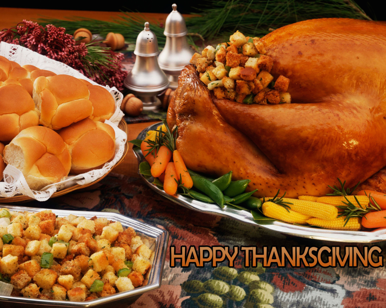 Fondo de pantalla Happy Thanksgiving 1280x1024