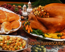 Das Happy Thanksgiving Wallpaper 220x176