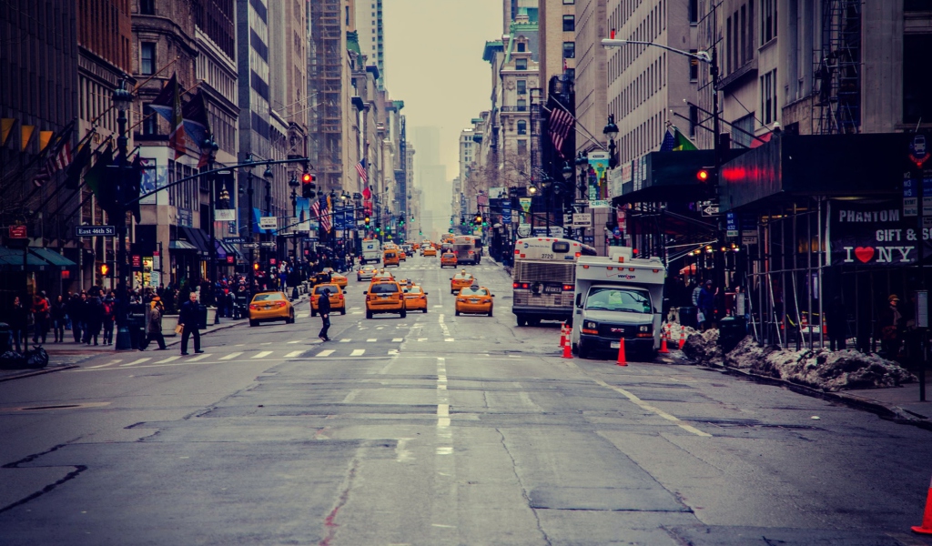 New York City Usa Street Taxi screenshot #1 1024x600
