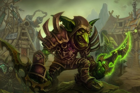 World of Warcraft Cataclysm wallpaper 480x320