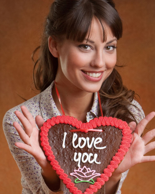 I Love You Cake sfondi gratuiti per Nokia C2-06