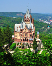 Fondo de pantalla Schloss Drachenburg in Germany 176x220
