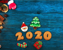 2020 New Year wallpaper 220x176