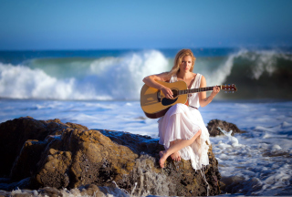 Music Of Ocean - Obrázkek zdarma pro Sony Xperia Z1