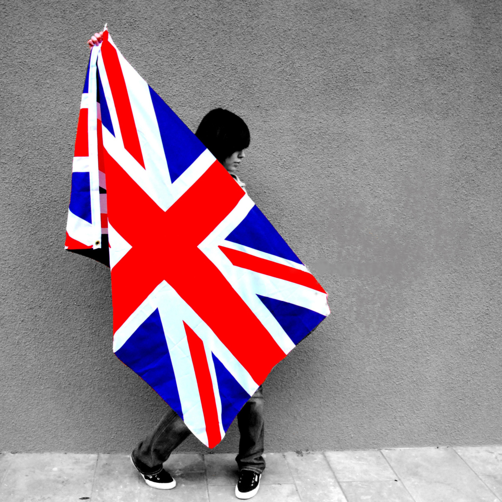 Uk Flag wallpaper 1024x1024