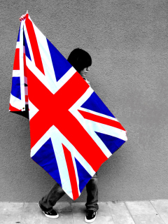 Das Uk Flag Wallpaper 240x320