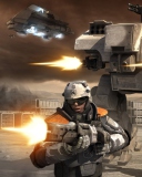Battlefield 2142 screenshot #1 128x160