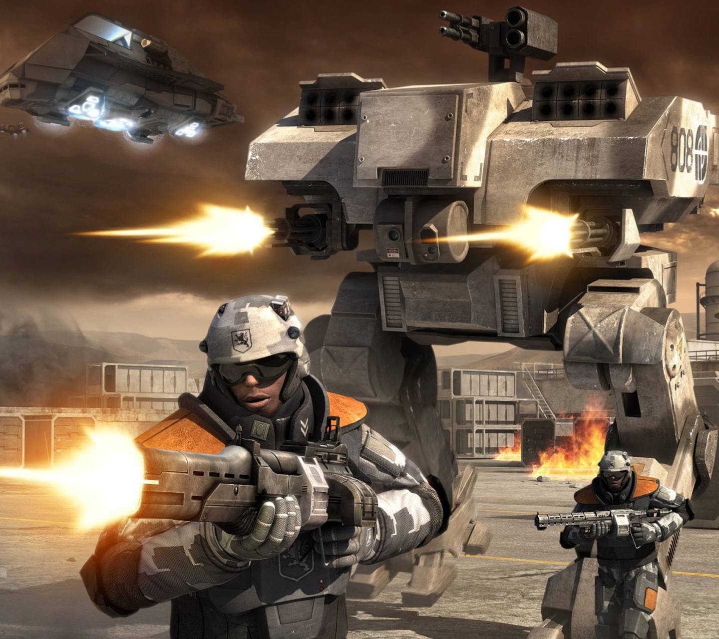 Battlefield 2142 wallpaper 1440x1280