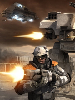 Battlefield 2142 screenshot #1 240x320