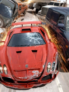 Burnout Revenge wallpaper 240x320