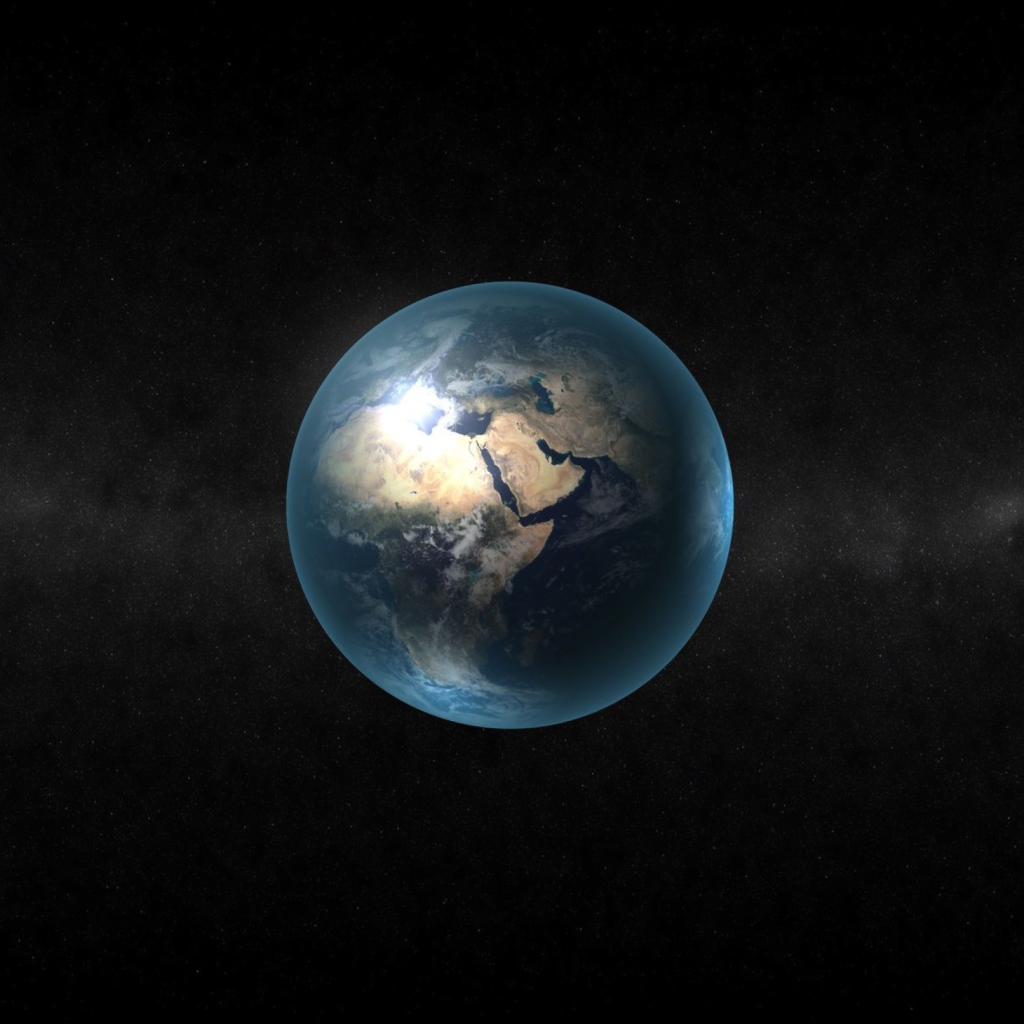 Fondo de pantalla Planet Earth 1024x1024