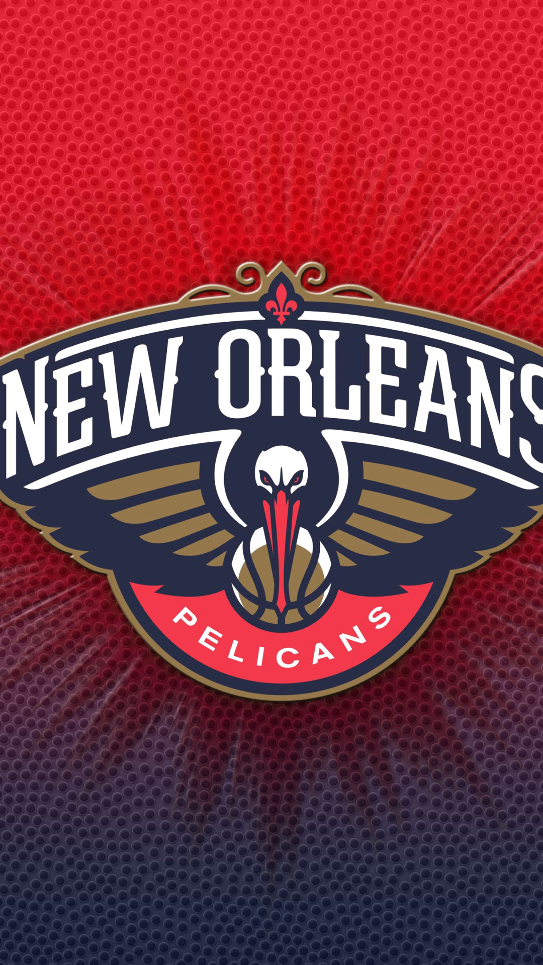 Das New Orleans Pelicans New Logo Wallpaper 1080x1920