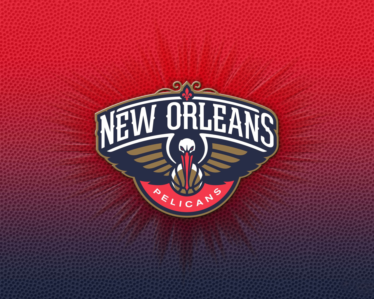 New Orleans Pelicans New Logo wallpaper 1280x1024