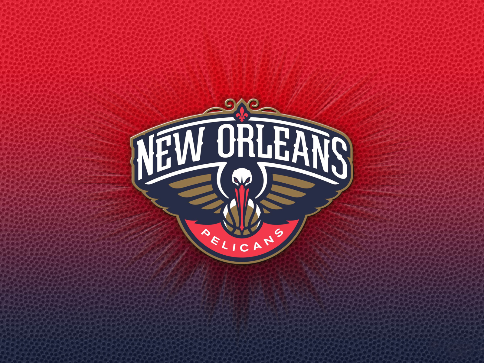 Sfondi New Orleans Pelicans New Logo 1600x1200