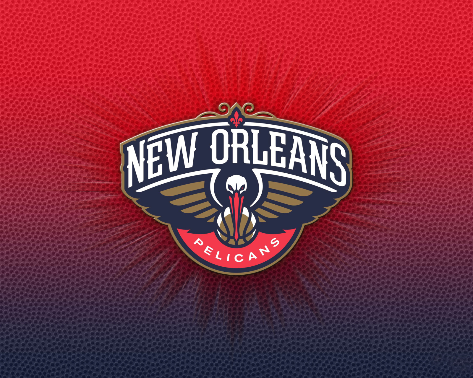 Das New Orleans Pelicans New Logo Wallpaper 1600x1280