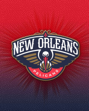 Das New Orleans Pelicans New Logo Wallpaper 176x220