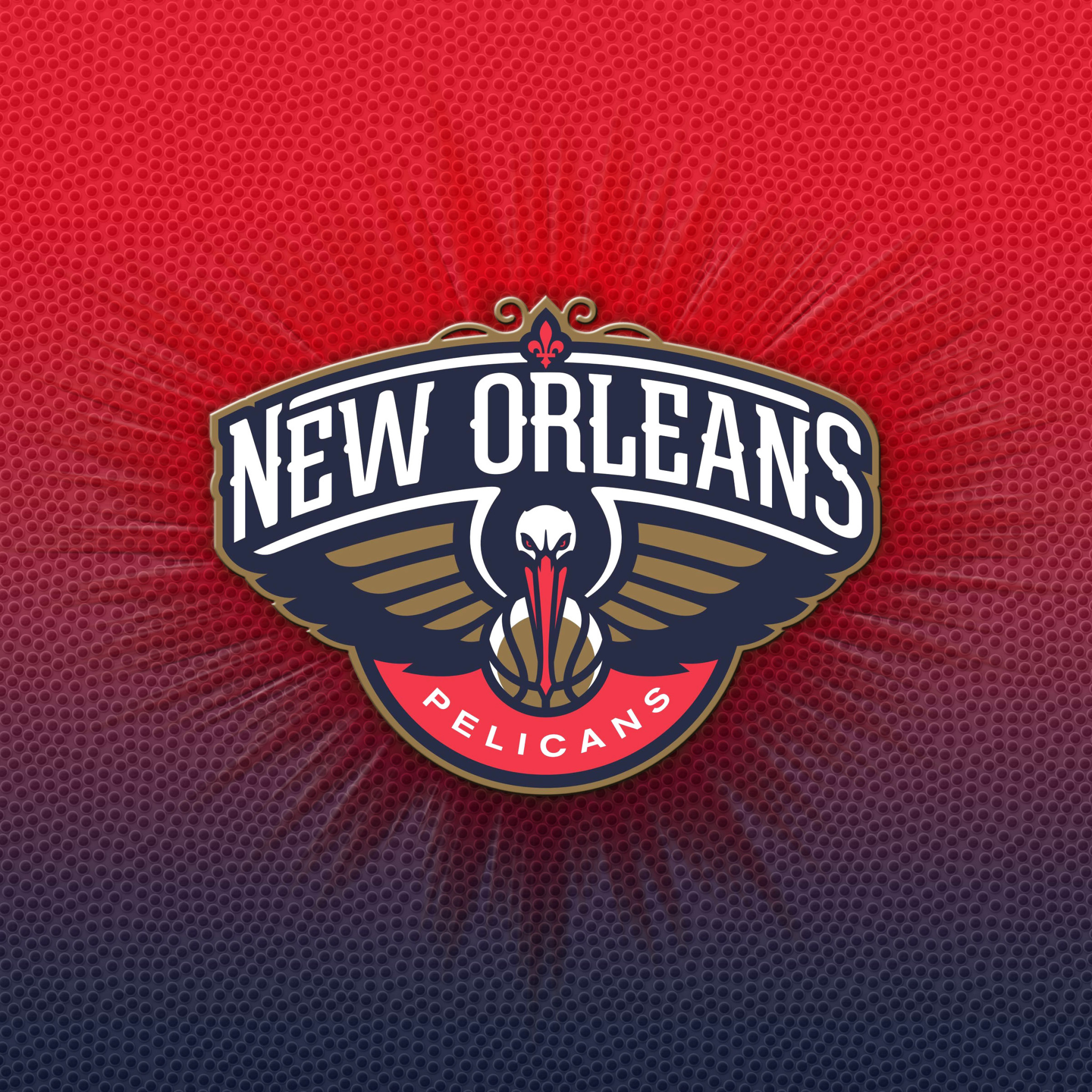 New Orleans Pelicans New Logo wallpaper 2048x2048