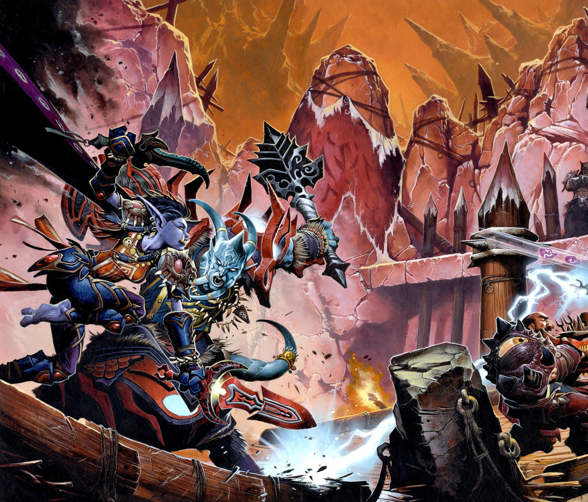 Das World of Warcraft Wallpaper 1200x1024