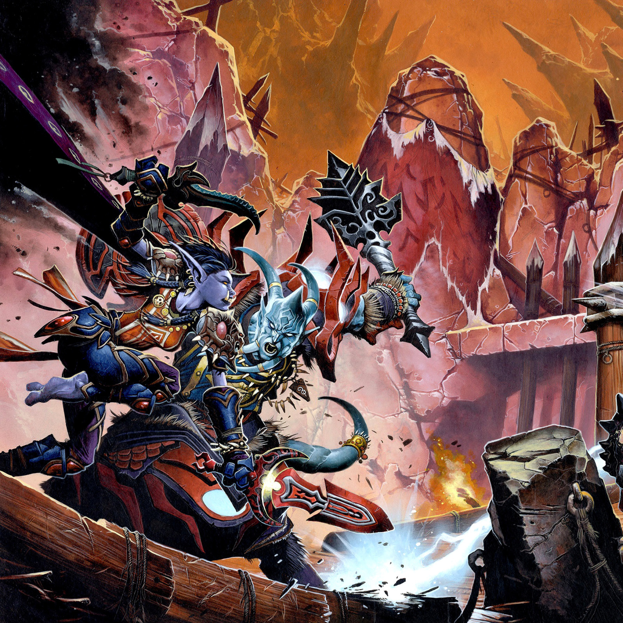 Das World of Warcraft Wallpaper 2048x2048