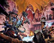 Fondo de pantalla World of Warcraft 220x176