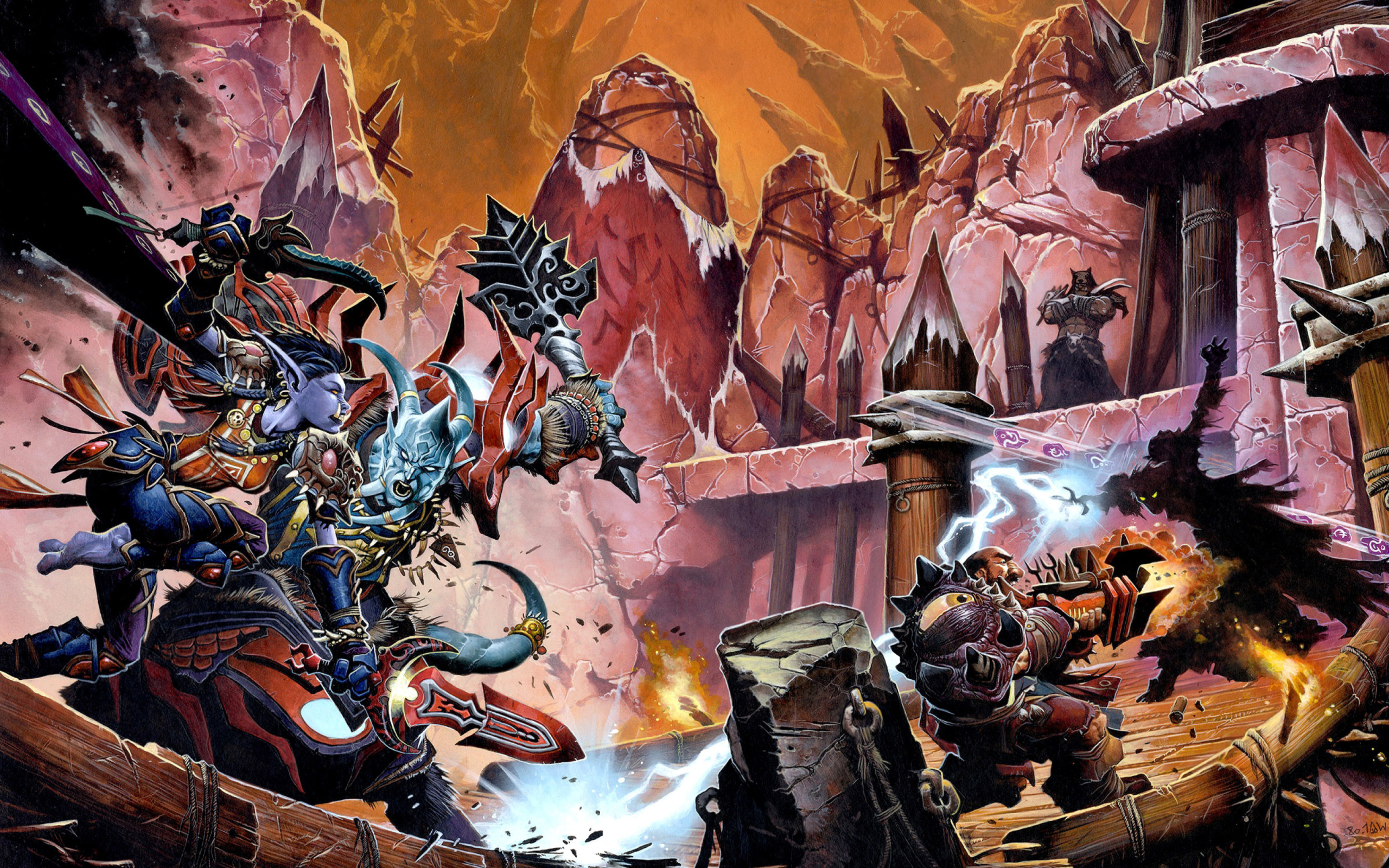 Das World of Warcraft Wallpaper 2560x1600