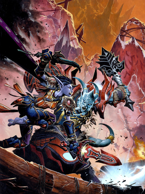 World of Warcraft wallpaper 480x640