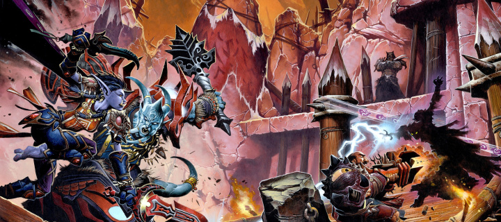 Das World of Warcraft Wallpaper 720x320