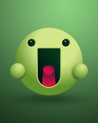 Green Smiley - Obrázkek zdarma pro Nokia C2-02