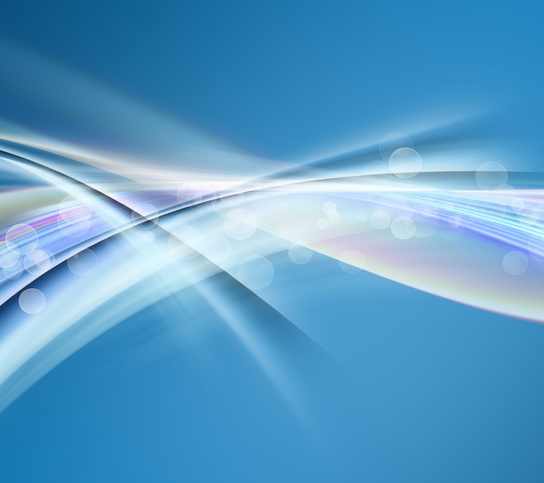 Das Blue Abstract Full HD Wallpaper 1080x960