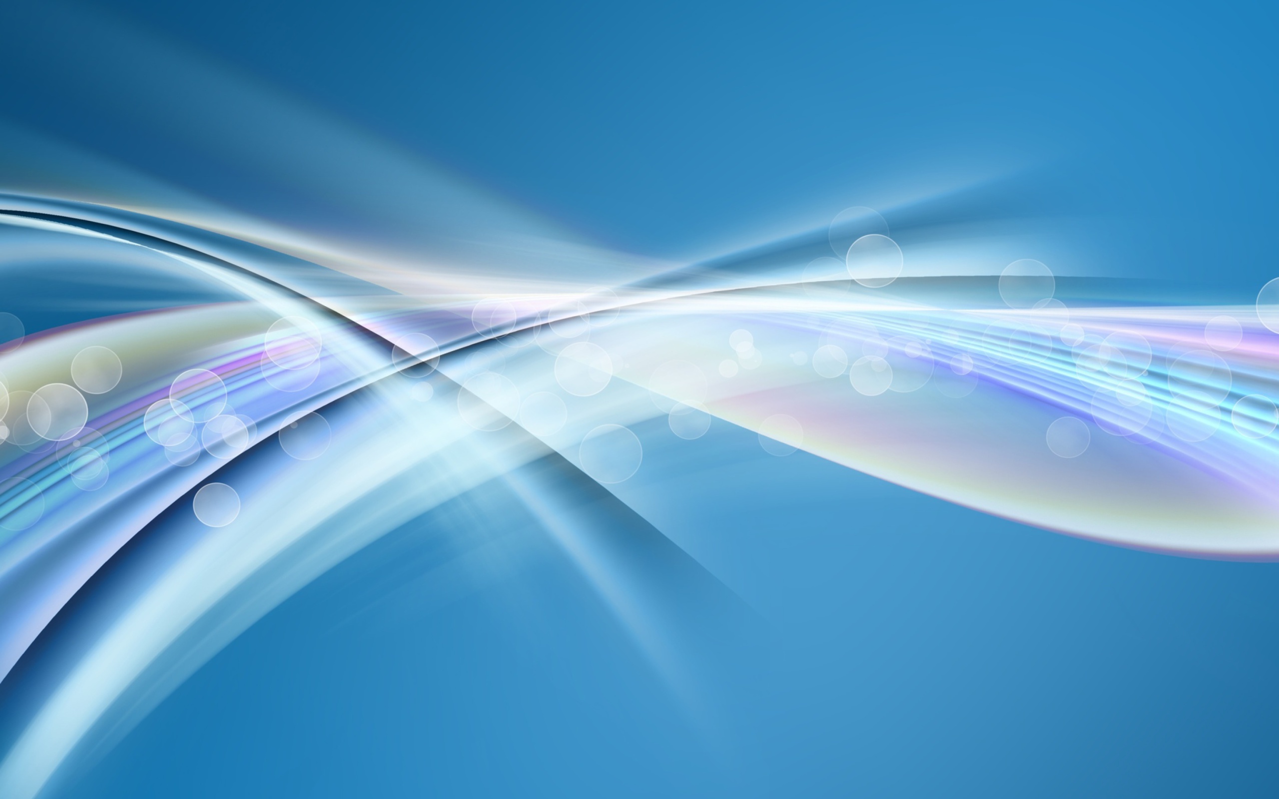 Das Blue Abstract Full HD Wallpaper 2560x1600