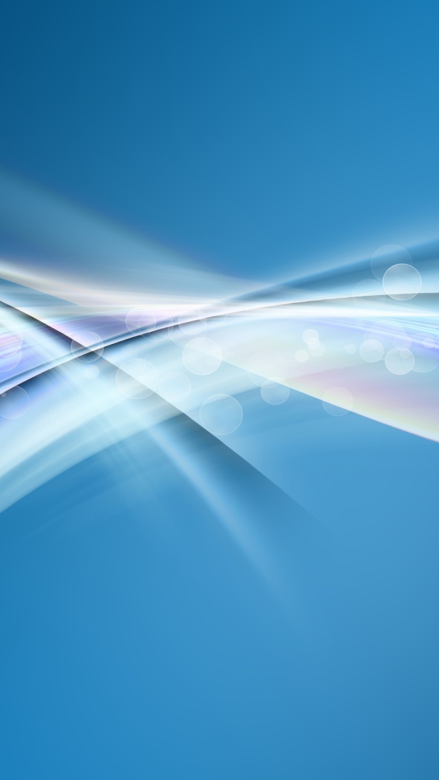 Sfondi Blue Abstract Full HD 640x1136