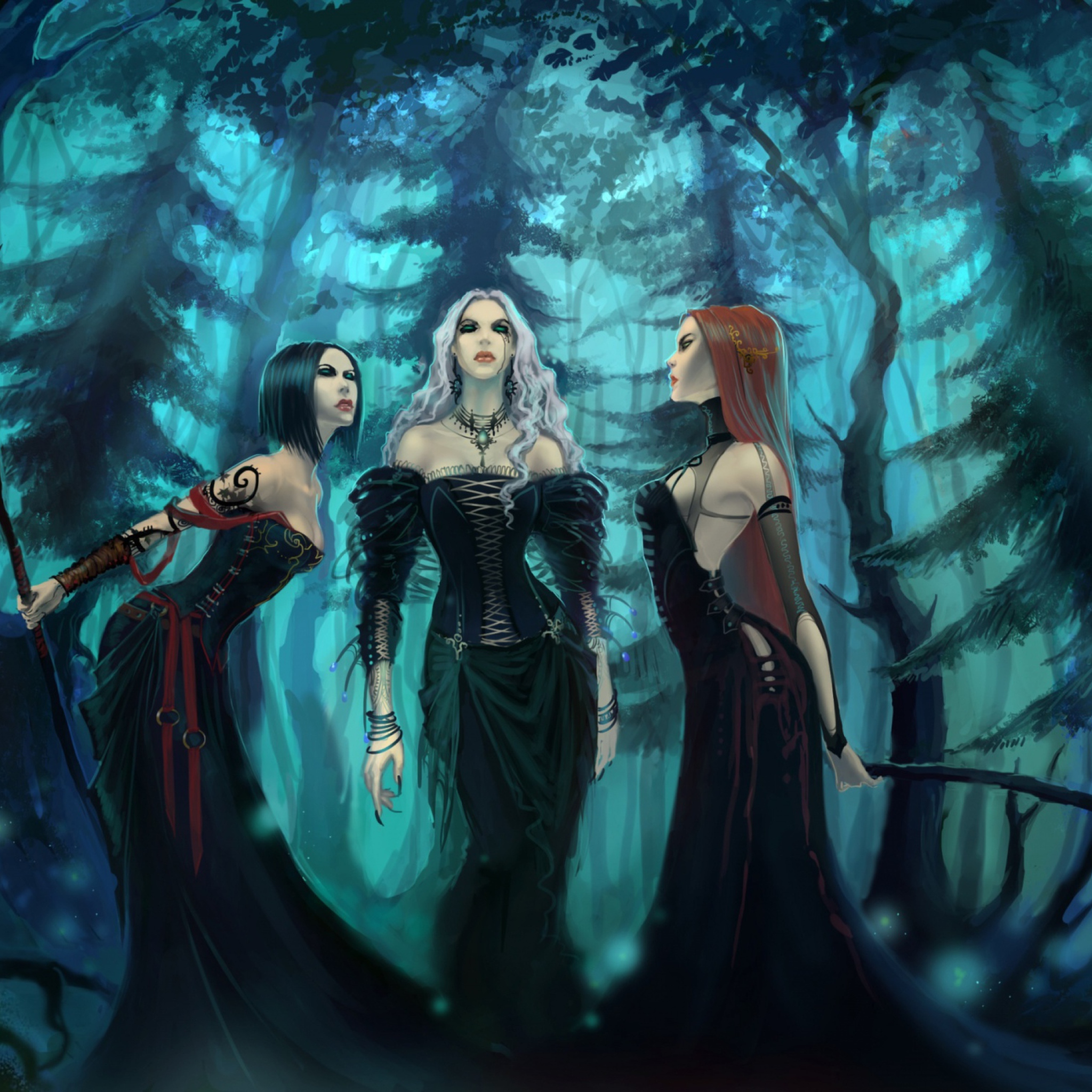 Three Witches wallpaper 2048x2048