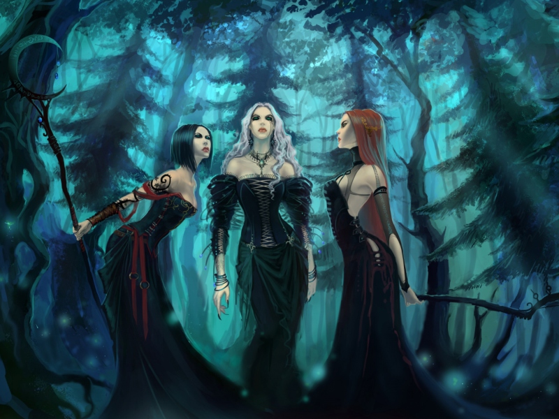 Sfondi Three Witches 800x600