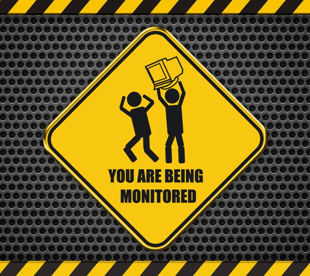 Обои You Are Being Monitored 1080x960