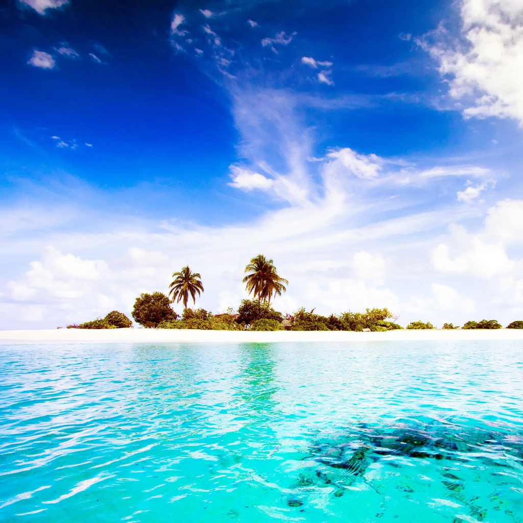 Maldives Island wallpaper 1024x1024