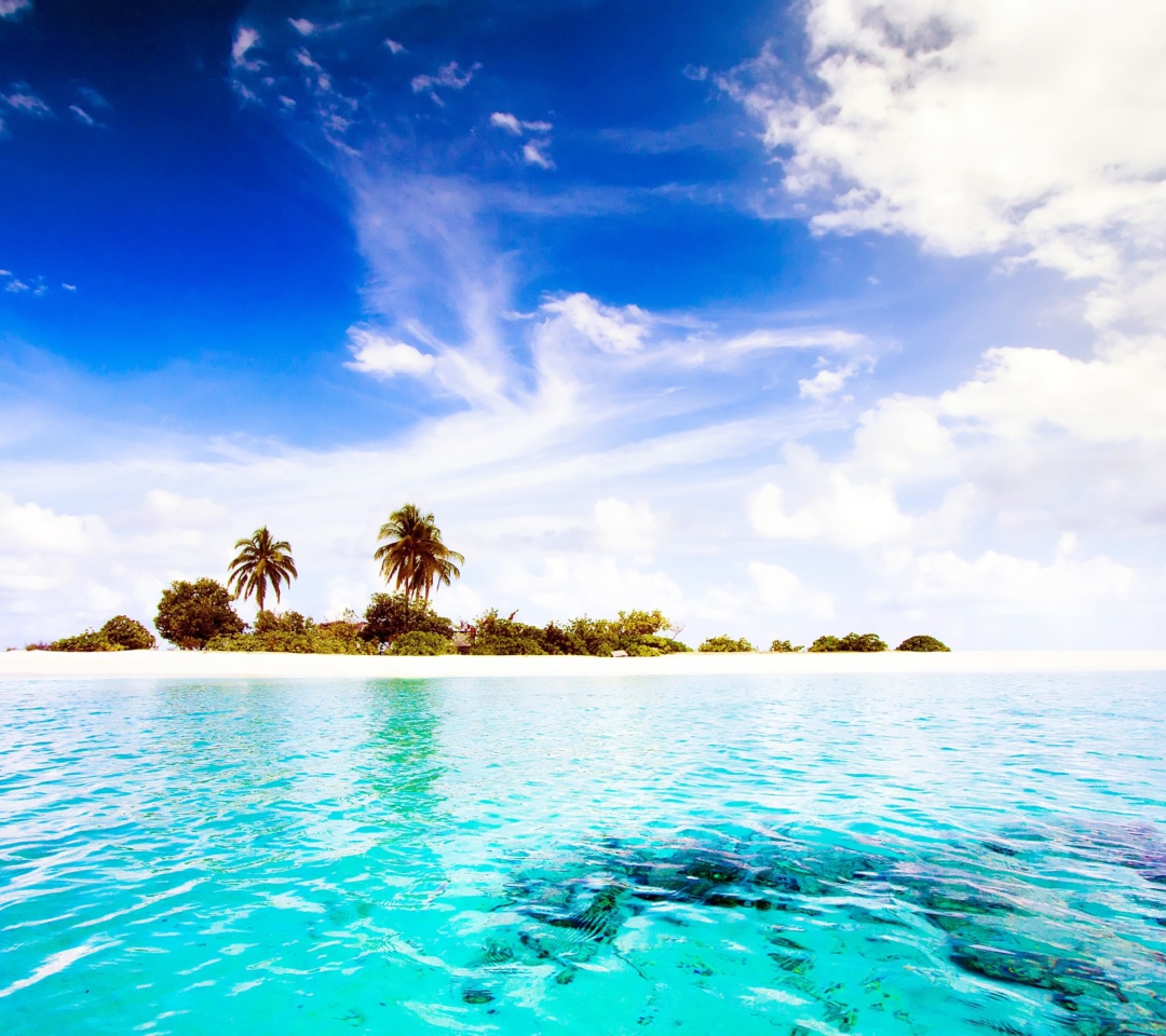 Fondo de pantalla Maldives Island 1080x960