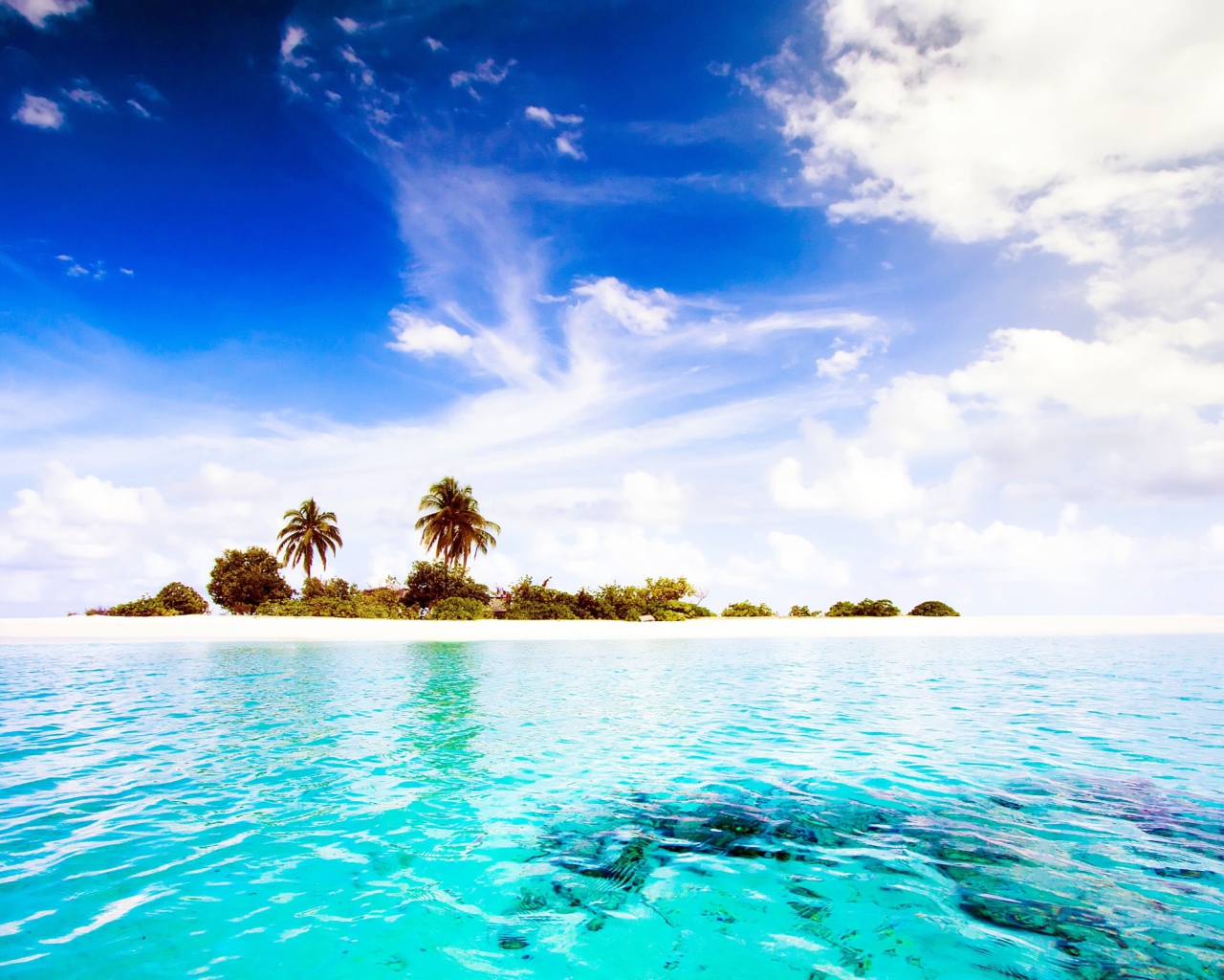 Sfondi Maldives Island 1280x1024