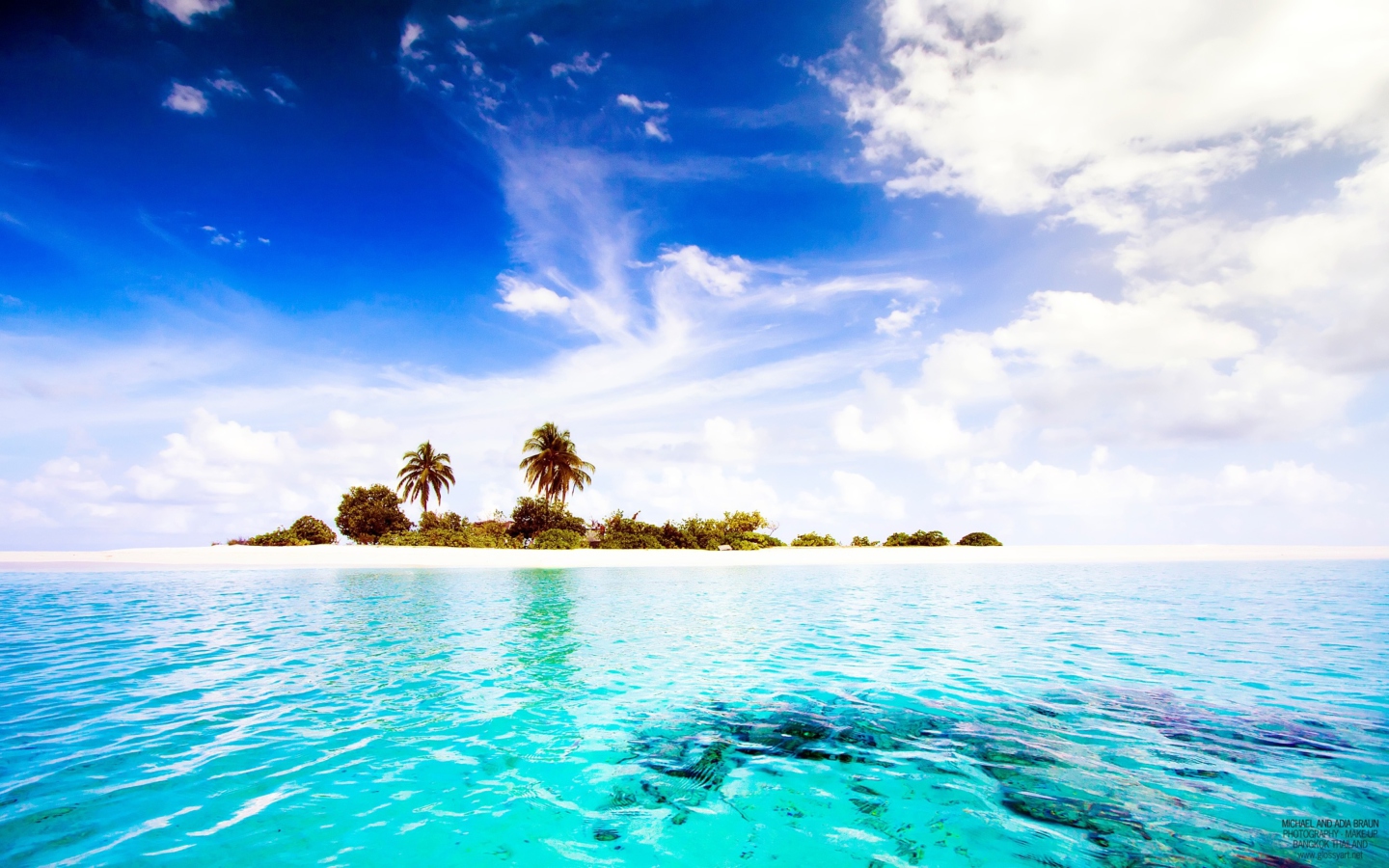 Fondo de pantalla Maldives Island 1440x900