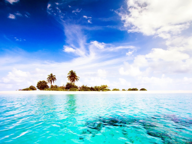 Fondo de pantalla Maldives Island 640x480