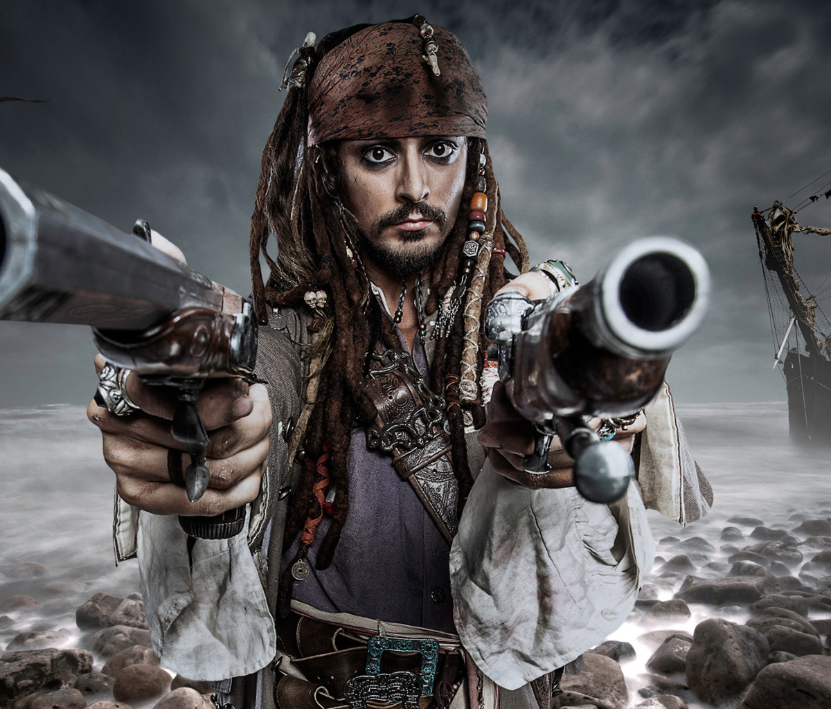 Jack Sparrow wallpaper 1200x1024