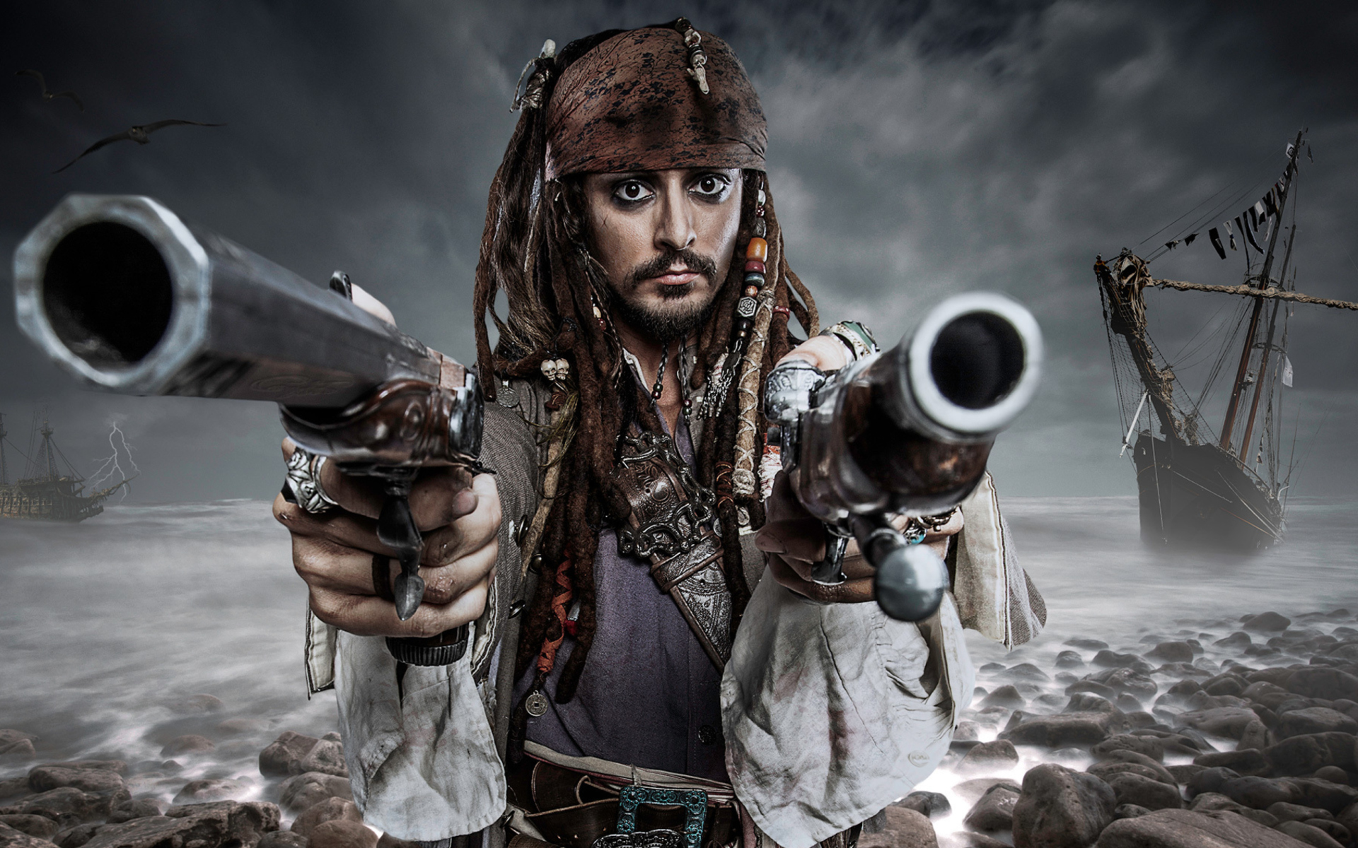 Screenshot №1 pro téma Jack Sparrow 1920x1200