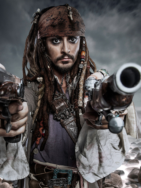 Jack Sparrow wallpaper 480x640